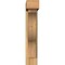 Ekena Millwork Funston Block Rough Sawn Bracket w/ Offset Brace, Western Red Cedar, 6"W x 20"D x 32"H BKT0604X20X32FST05RWR - alternate 4